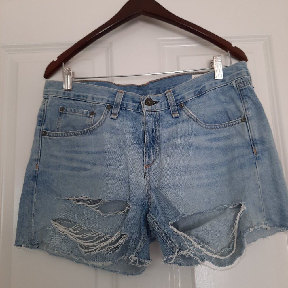rag & bone cutoff shorts size 28